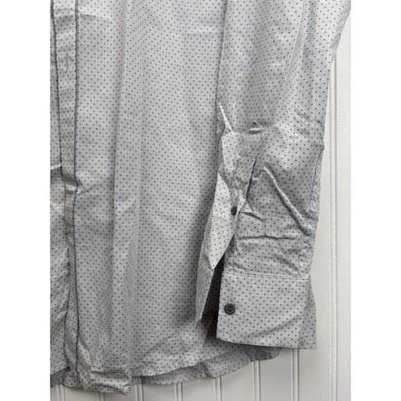 INC International Concepts Shirt Men’s Polka Dot Long Sleeve Button Up XL #78 - Picture 3 of 13